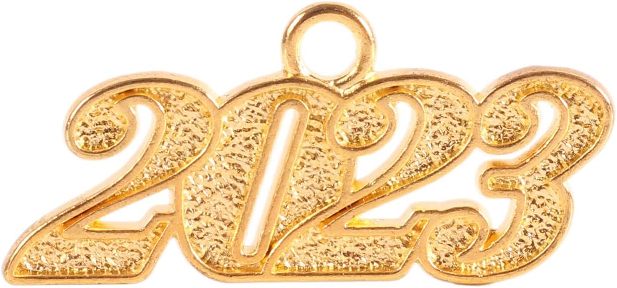 UIALECG 2023 Graduation Year Charm for Graduation Cap and Tassel,2023 Charms for Jewelry Making,Class of 2023 Pedant Charm