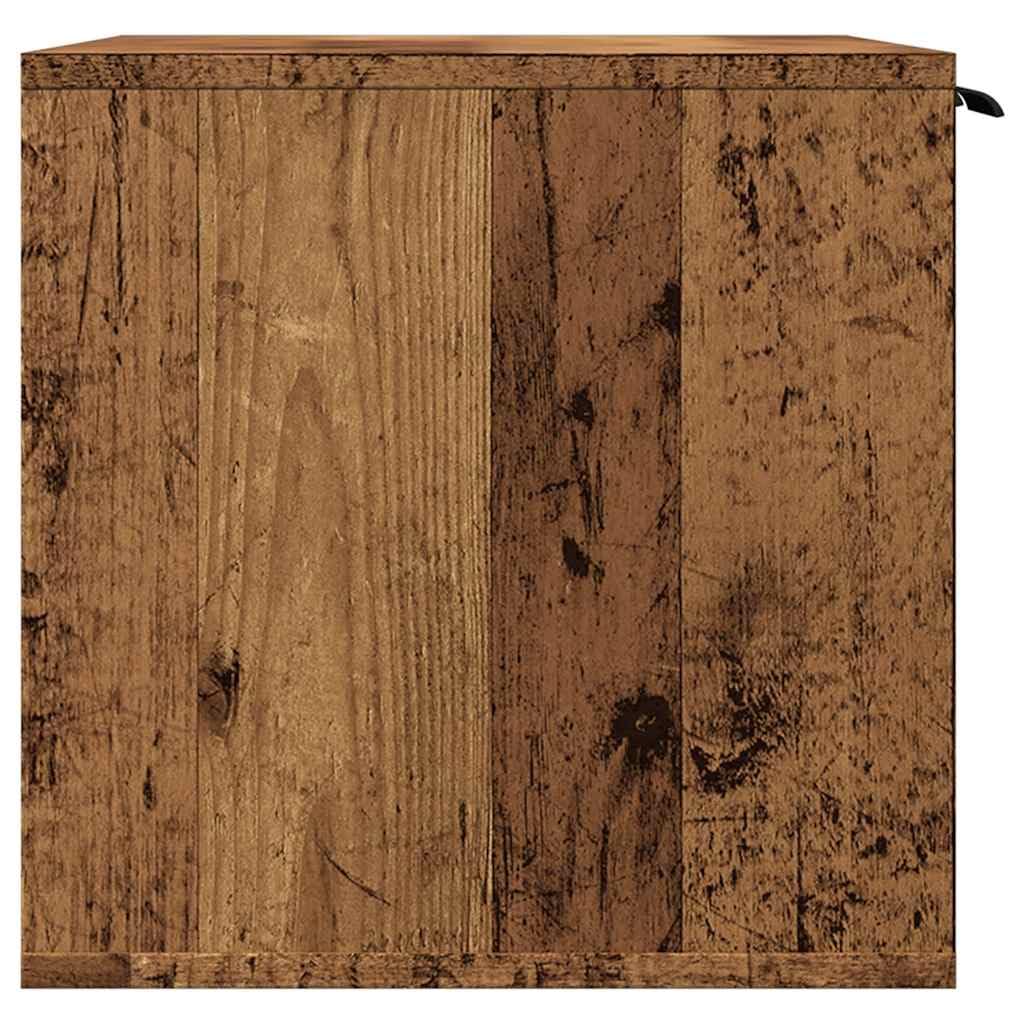 Katzenstreu Möbel Altes Holz Technisches Holz Katzentoilette Katzentoilette Couchtisch für Wohnzimmer Schlafzimmer Balkon