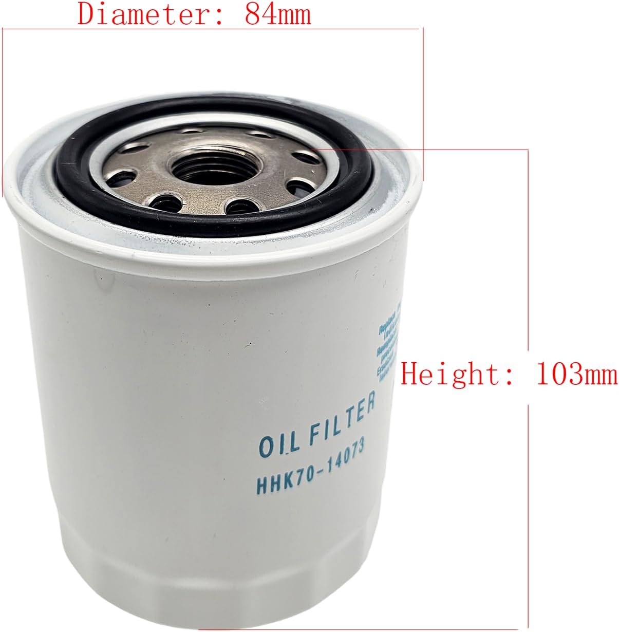 1PCS HHK70-14070 Hydraulic Oil Filter Compatible with Kubota All "B" Series B21 Indust/Const GH630 Engine 66021-36060 HH660-36060 HHK20-36990 HHK70-14073 HHK71-14080 HHK72-14080 HHK80-14080
