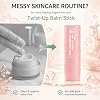 2 PIEZAS PDRN Pink Collagen Wrinkle Balm Stick, Bálsamo Multivolumen | Barra de cuidado de arrugas coreana con colágeno, sodio ADN y PDRN – Rostro, contorno de ojos, cuello y labios – Girable 3.38 Fl Oz (Paquete de 1) 7