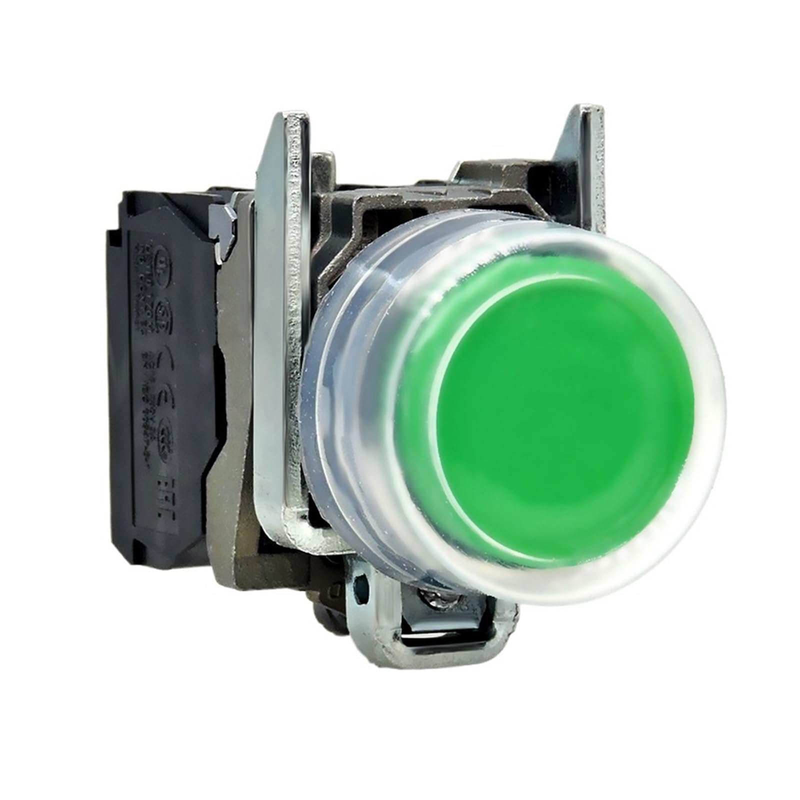 Interrupteur bouton XB4-BP31 caoutchouc pour milieux humides et poussiéreux