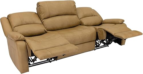 Miniatura 141 de RecPro Charles Collection sofá doble de 67 pulgadas con respaldo reclinable para caravana o cámper, mueble, sillón doble