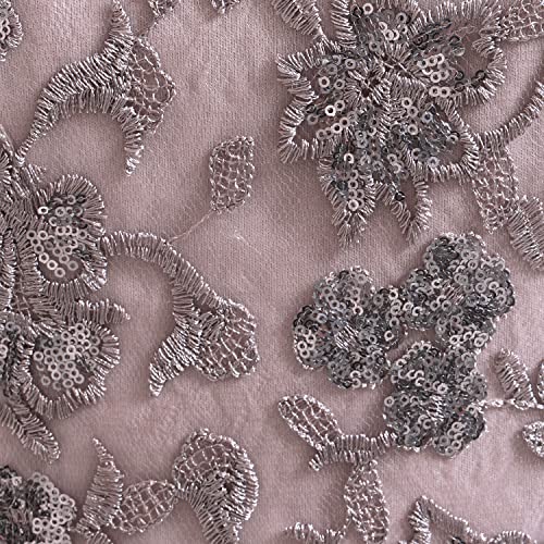 Image of Alex Evenings Women's Short Embroidered Dress with Illusion Jacket