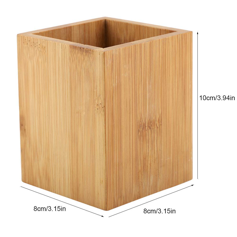 Bambus Stiftehalter Schreibtisch-Aufbewahrungsbox Bro Schule Schreibtisch  Stifte Aufbewahrung Organizer Holz Multifunktions-Organizer mit mehreren  Fchern: Amazon.de: Brobedarf & Schreibwaren