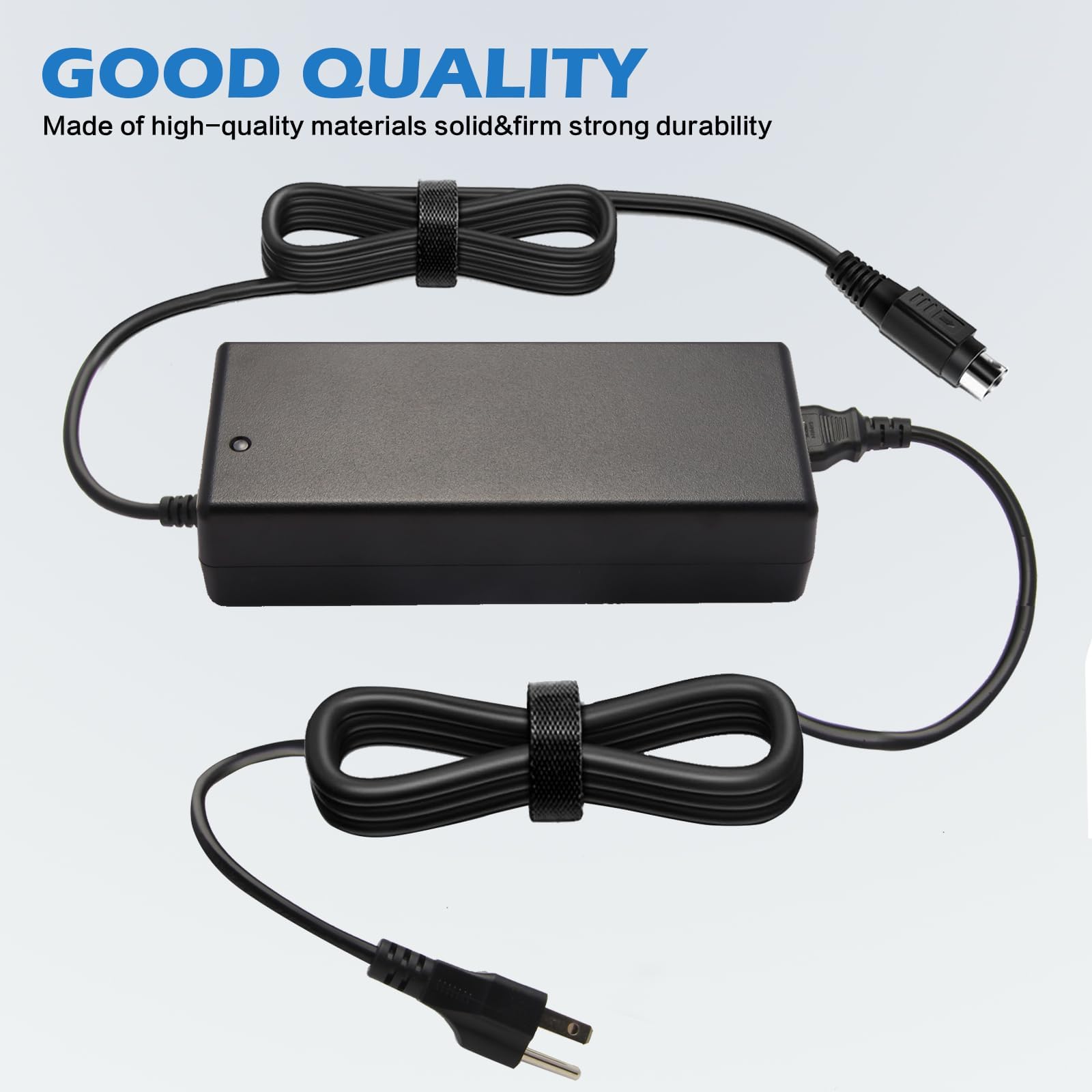 DC12V 8.33A - 10A Adaptateur secteur 4 broches pour Synology Disk Station 4-Bay DS410 DS416 DS418 DS918+ DS923+ DS410j DS411 DS411J DS412 DiskStation Network Storage NAS Server 12V 120W alimentation