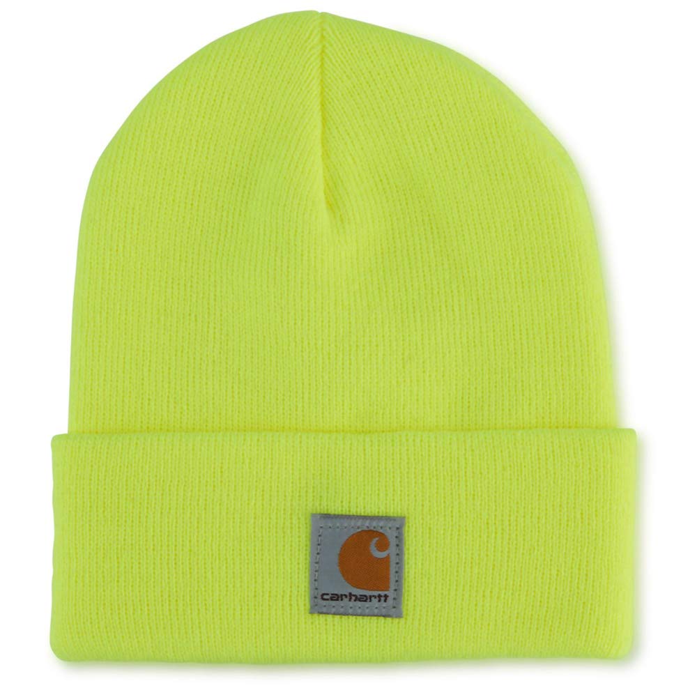 Carhartt Big Boys' Acrylic Watch Hat, Brite Lime, Youth