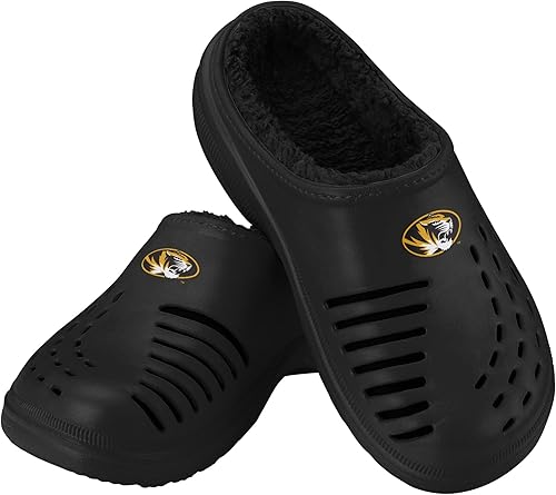 Miniatura 100 de FOCO Men's NCAA Sherpa Lined Big Logo Clog New Mexico Lobos,Arizona Wildcats,Ole Miss Rebels,UTEP Miners,Wyoming Cowboys,Louisville