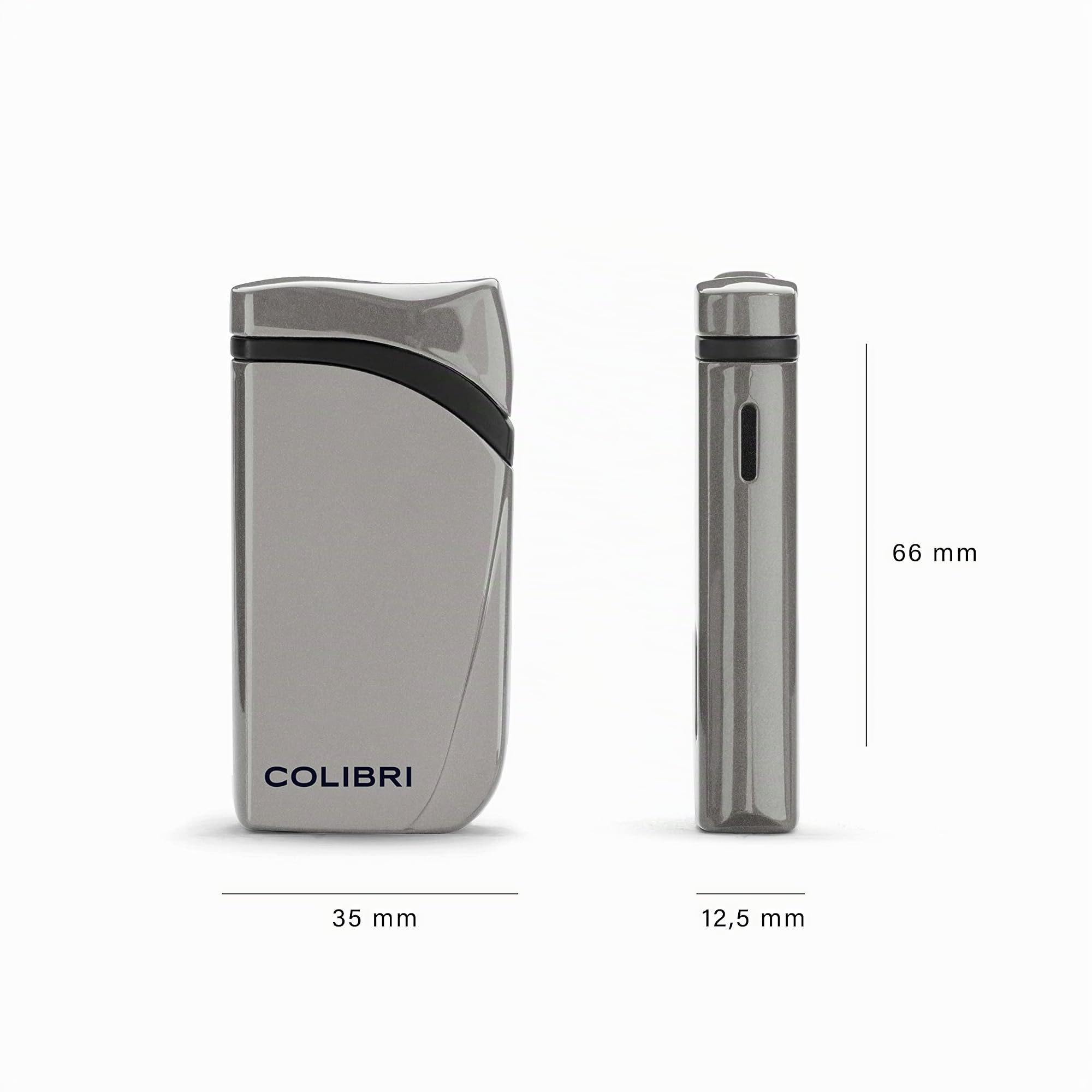 Mechero-Encendedor Colibri-Falcon-en metal -mechero soplete antiviento con potente llama Jet - Recargable - Funciona con gas butano(no incluido) - Se envía en estuche de regalo - Dos años de garantía.
