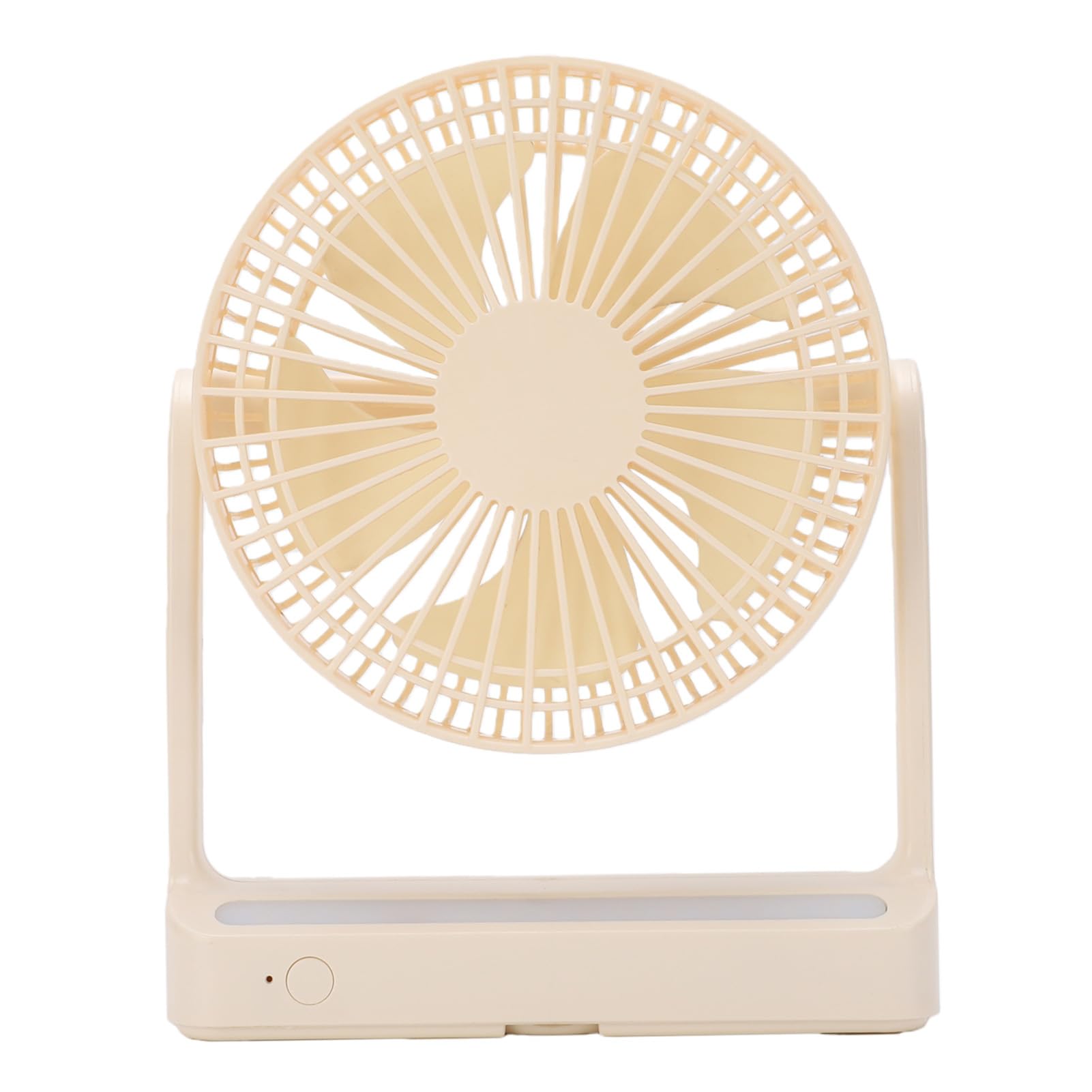 Ventilateur de table à piles oscillant pour chasser la chaleur au bureau
