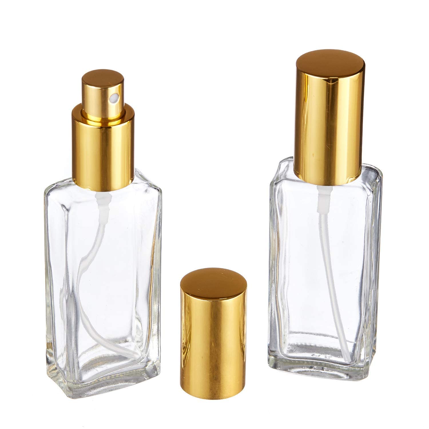 ( WHOLESALE PACK OF 20 pcs) 30ML Refillable Empty Glass Spray Bottle with Golden fine mist Spray Pump For DIY Perfumes, Essential Oils, Hand Sanitizers, Rose Water, 100% LEAK PROOF-image-46