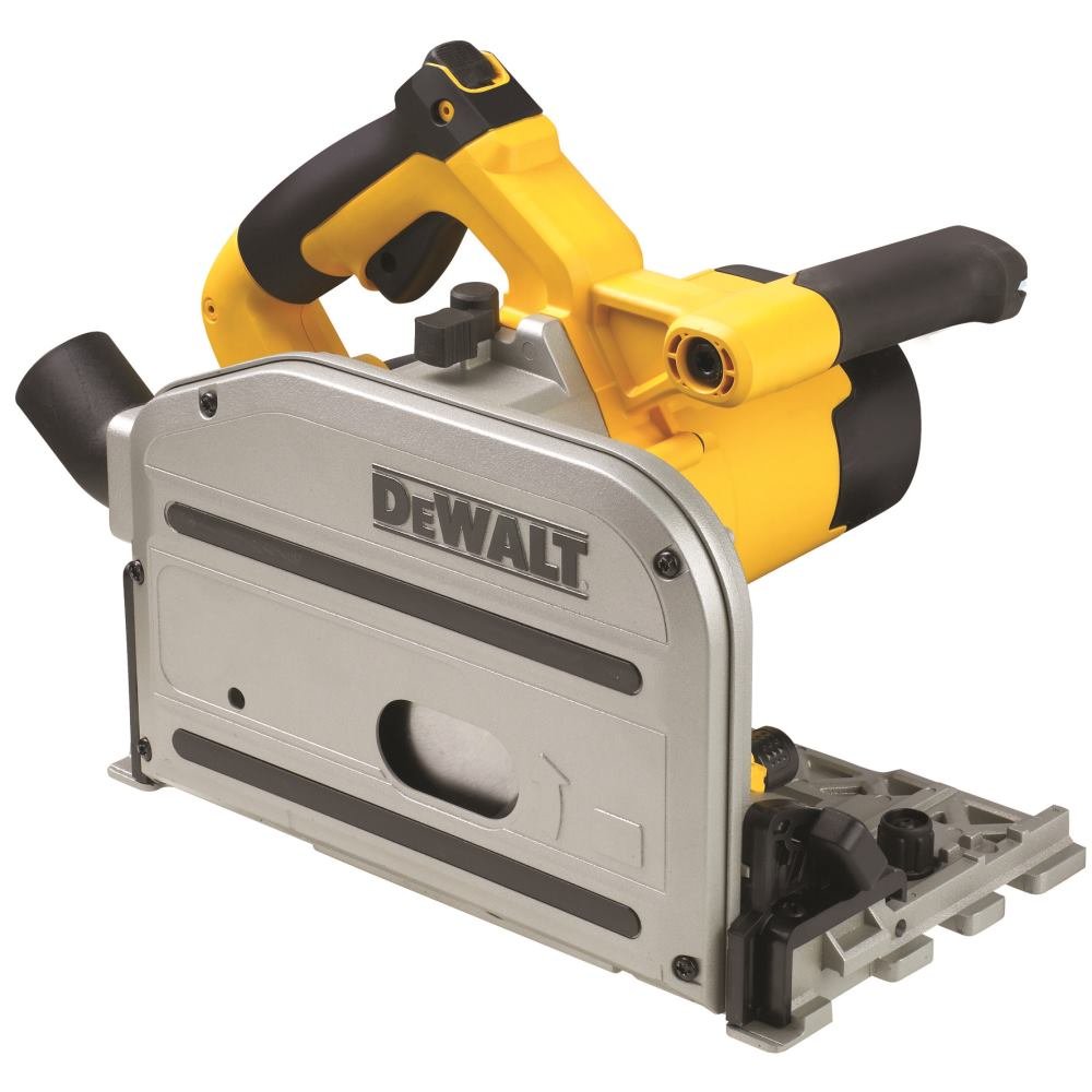DEWALT sega ad affondamento 165mm prof. mm. 86 1300W + GUIDA 1,5mt, DWS520KTR-QS