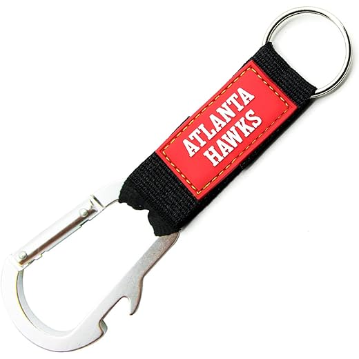 Atlanta Hawks Carabiner Wordmark Red