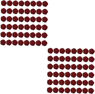 SEWACC 100 Pçs Faça Você Mesmo Capa De Telefone Flocada Artesanal Com Material Rosa Flor Grampos De Cabelo Florais Capa De Telefone Com Charme Capa De Telefone Faça Você Mesmo Encantos