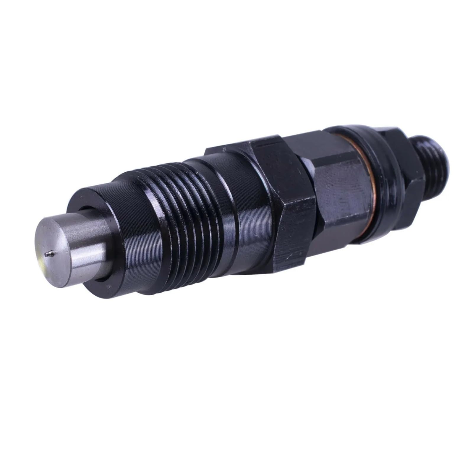 Kit de 4 inyectores de combustible diésel TD27 con anillo de 20 mm, 16600-43G23, 1660043G23, compatible con Nissan Navara TD27 D21 de 2,7 l, válvula de 140 bar.