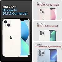 Vista 97 de FireNova Designed for iPhone 13 Pro Max Case, Silicone [Camera Protection] Phone Case with [2 Screen Protectors], Soft Anti-Scratch Microfiber Deep