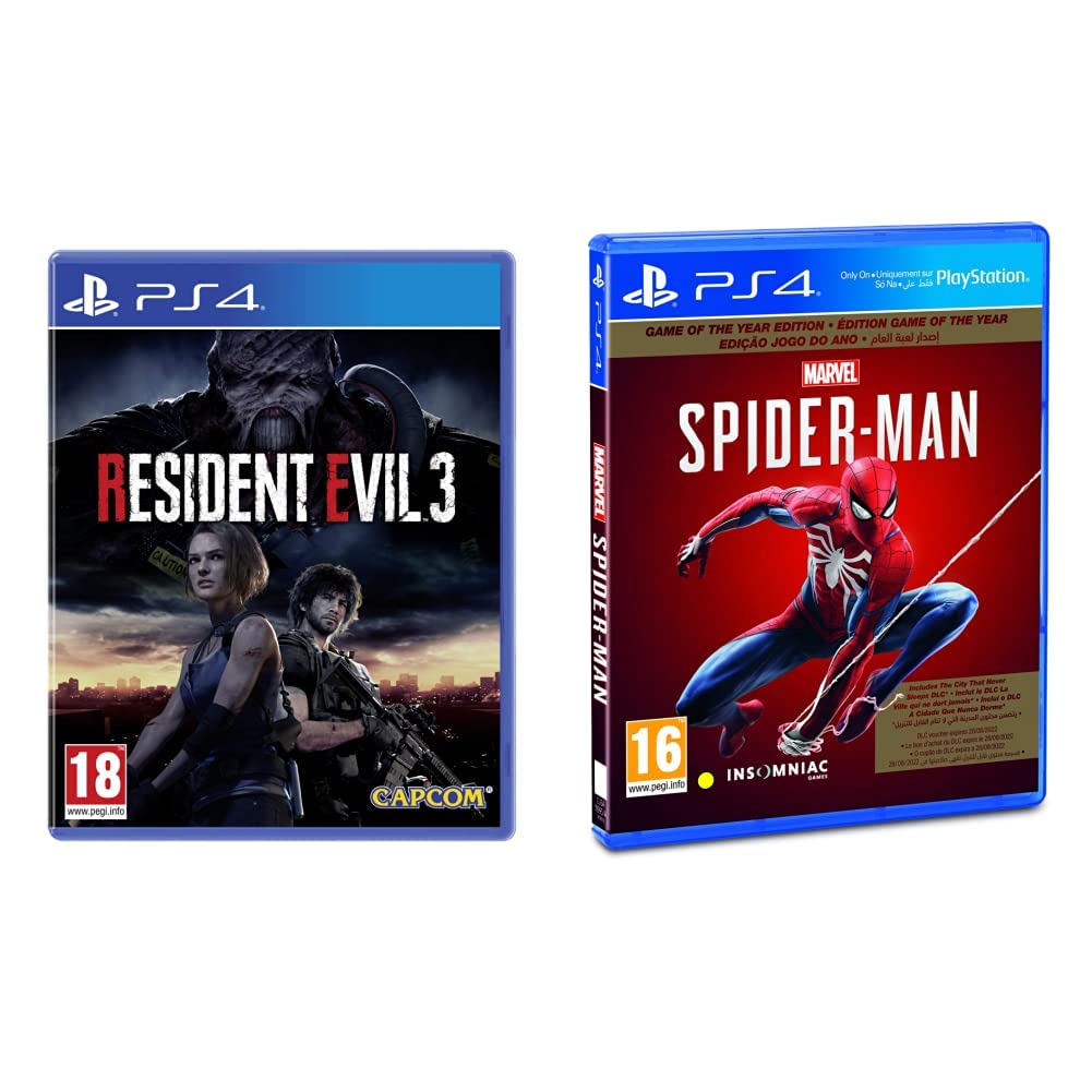 See full amazon price history chart for Resident Evil 3 Remake (PS4)+Sony Marvels Spider-Man G.O.T.Y Ps4 Resident Evil 3 Remake (PS4)+Sony Marvels Spider-Man G.O.T.Y Ps4 (B08NTYH9Z5) Amazon Price History, Amazon Price Tracker
