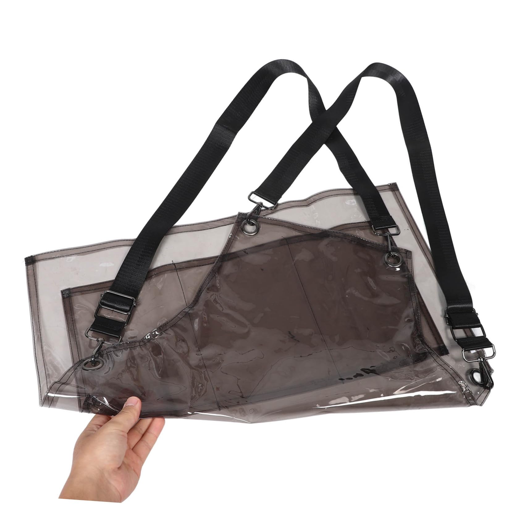 Delantal de Cocina Negro de Tpu Resistente al Agua Aceite