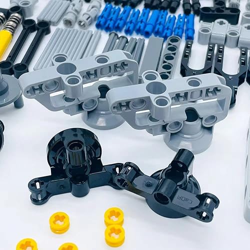 Miniatura 6 de TACYILLU Serie Técnica Piezas de Suspensión del Motor Ladrillos DIY Surtido Paquete MOC Bloque de Construcción Conjuntos Juguetes Ajuste apretado