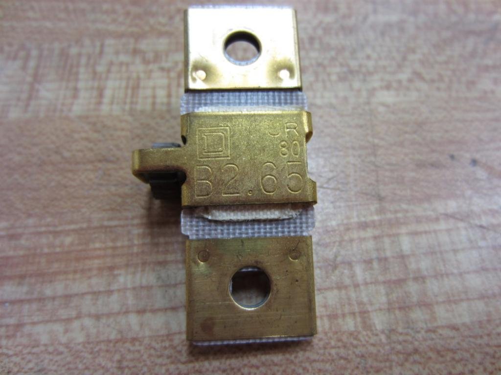 Square D B2.65 Overload Relay Heater Element B265 (Pack of 3)