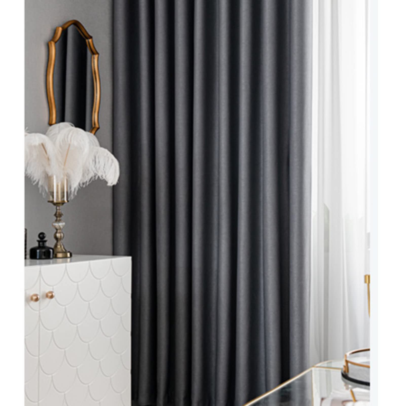 【新品・未開封】Joydeco 遮光カーテン 2枚組 グレーホワイト グレーホワイト 遮光カーテン 当店イチ押しカーテンがジョイント