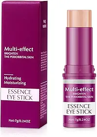 Bastão de bálsamo múltiplo, bastão hidratante para olhos, rosto, pescoço, hidratante de colágeno, bastões para rugas centrais, hidratação firmadora, manteiga de karité e vitamina E para base de