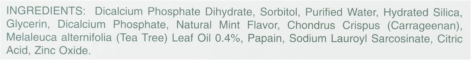 Tea Tree Therapy Natural Whitening Toothpaste, 3 Ounce image 3