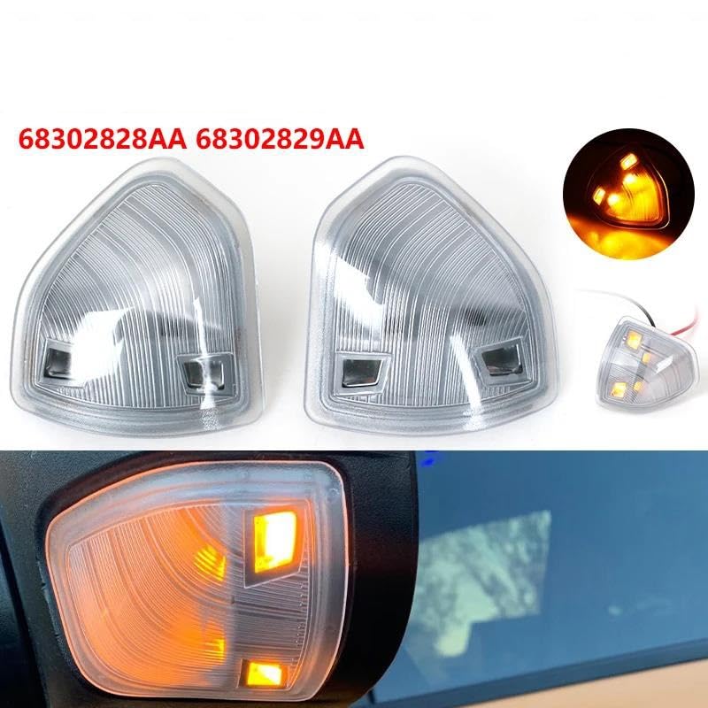 Clignotants de rétroviseur latéral Ram 2500 3500 répéteur 68302828AA - 6