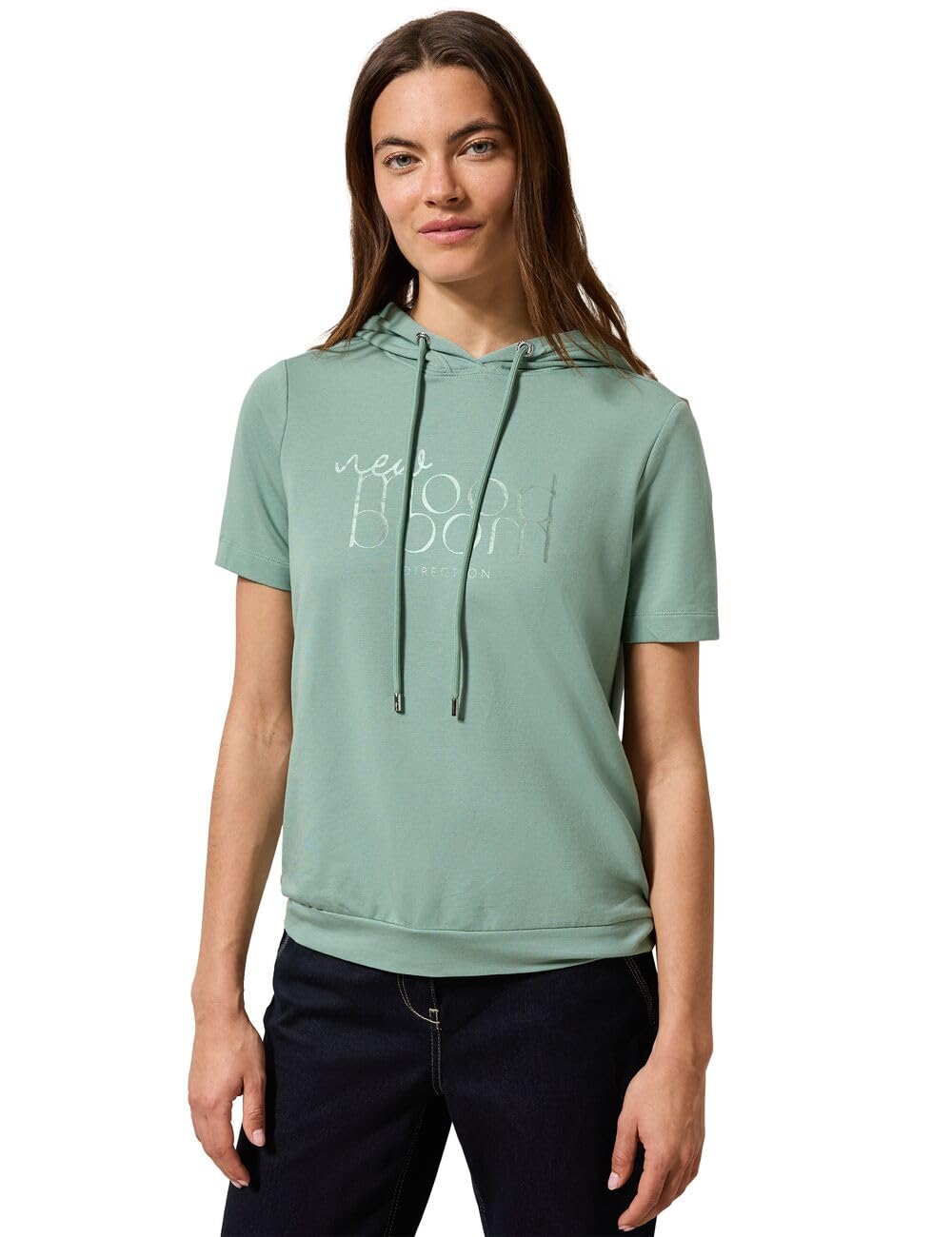 Damen T-Shirt mit Kapuze