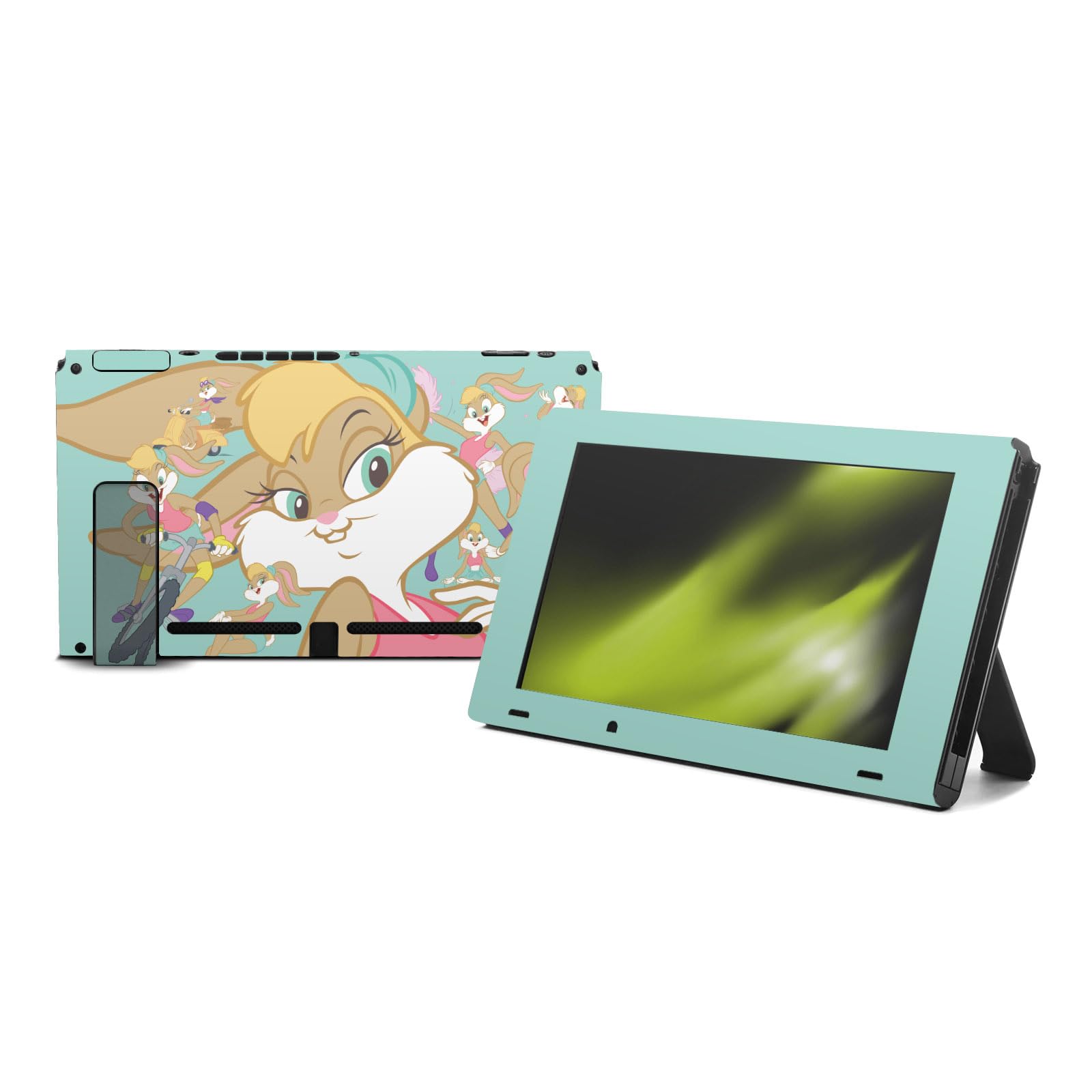 Head Case Designs sous Licence Officielle Looney Tunes Lola Bunny Graphiques Et Personnages Vinyle Autocollant De Jeu Peau Autocollant Couverture Compatible avec Nintendo Switch Console & Dock