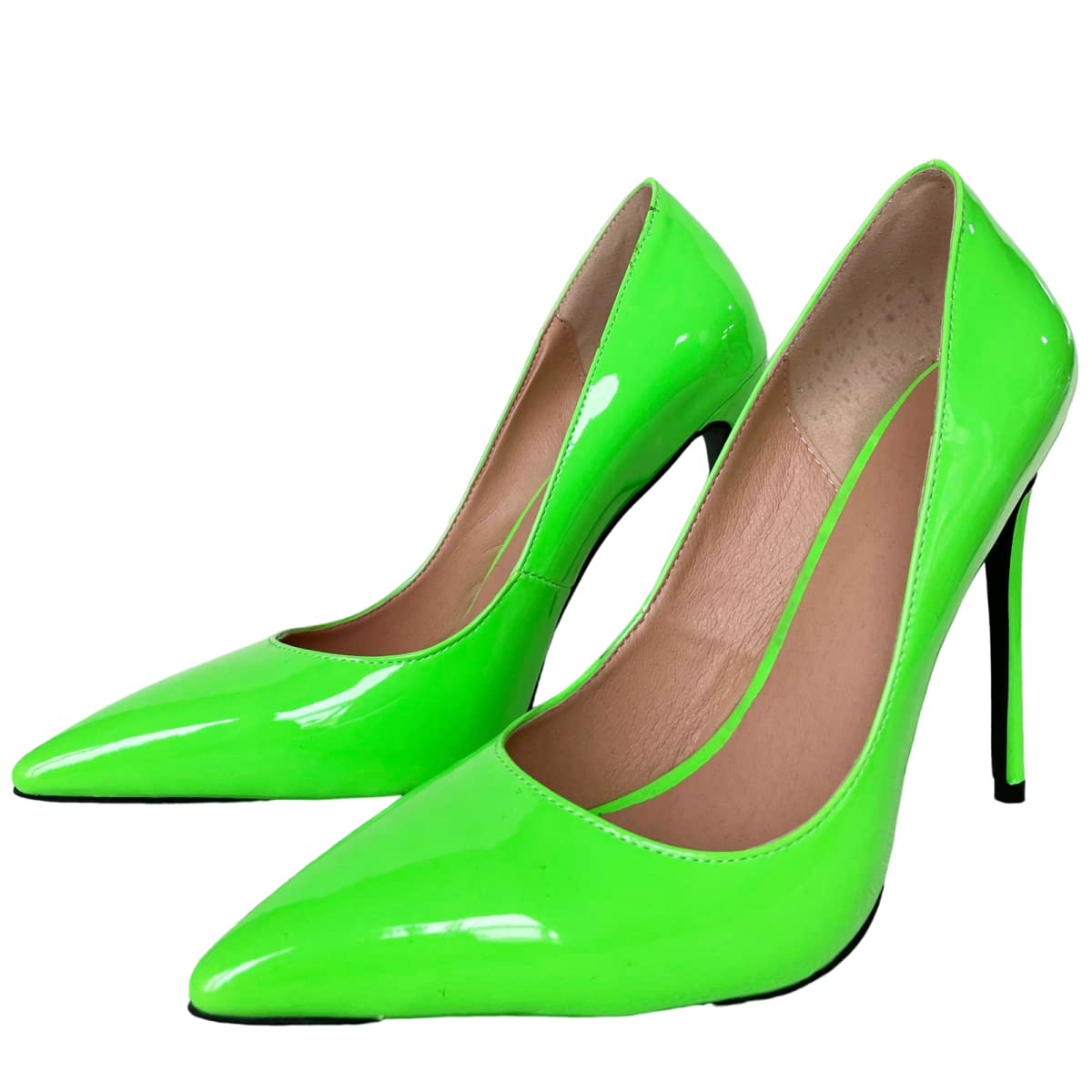 靴 pointed-CURLS / GREEN & LIGHT GREEN L260-JENN-DEEP-0010_2_afd9fbac