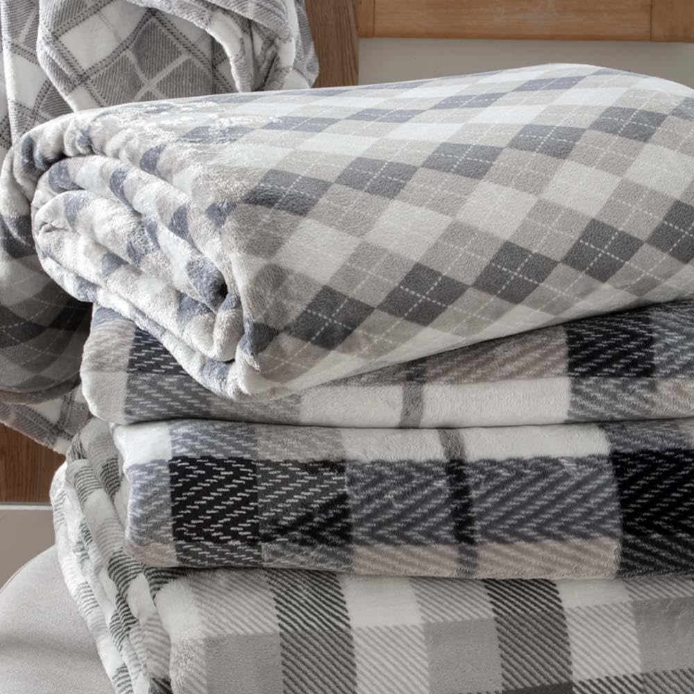 Cobertor Casal 300g Blanket Vintage Argile - Kacyumara Estampado