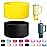 LONPARRY Tumbler Accessories Silicone Boot - 2-Pack Anti-Slip Sleeve Black Lemon