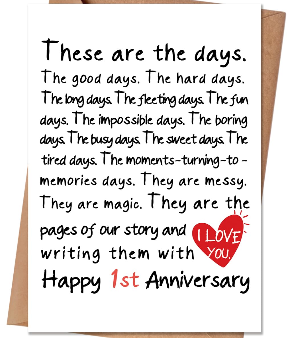 HEJOYN One Year Anniversary Card