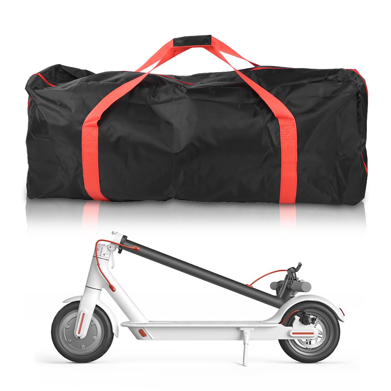 M365 Scooter Borsa Portaoggetti Portatile, Tela Impermeabile Pieghevole Borsa da Trasporto Resistente Borsa A Tracolla Maniglia Accessori Veicolo, per Xiaomi Mijia M365 Scooter Elettrico