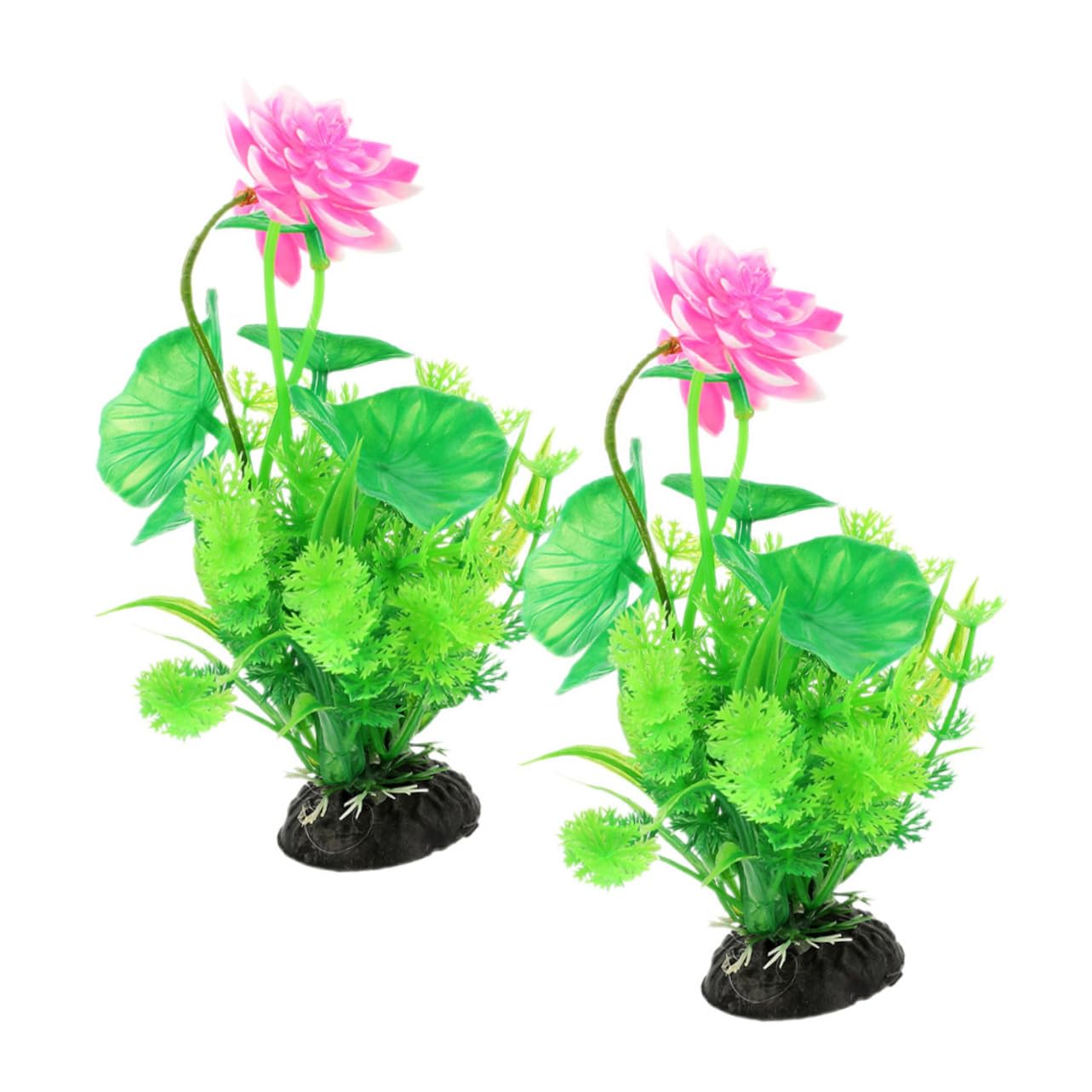 BESPORTBLE 5 Juegos Paisajismo para Acuarios Plantas De Acuario Planta De Acuario Falsa Realista Tanque De Agua Suelo para Acuario Césped Acuático Manguera De Jardín Planta 2 Piezas * 5