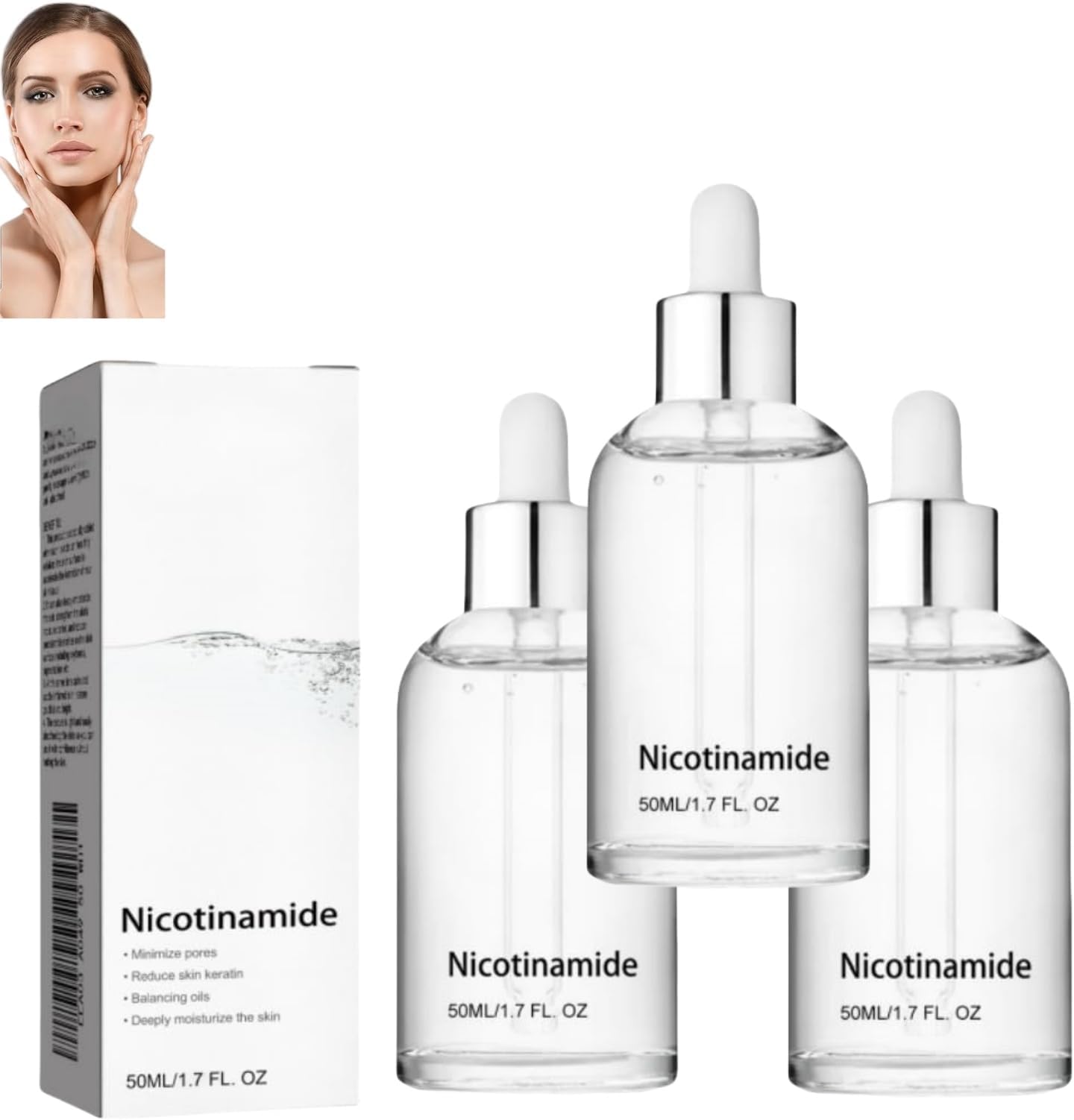 Sunnylas Niacinamide Spot Serum Niacinamide Moisturizing Serum for Face and Body Suitable for All Skin Types