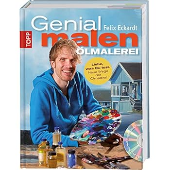 Hardcover Genial malen - Ölmalerei [German] Book