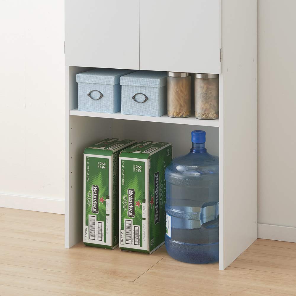 dinos ゴミ箱上収納　キッチンストッカー 幅69cm 幅69cm】ゴミ箱上を有効活用！下段オープンたっぷり収納庫 通販 - ディノス