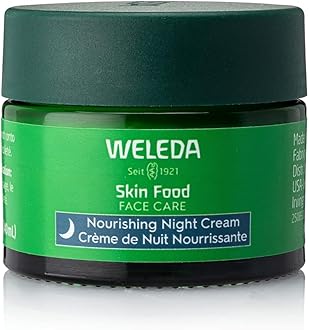 Weleda Skin Food Face Care Nourishing Night Cream, 1.3 Fluid Ounce, Plant Rich Moisturizer with Sacha Inchi Oil, Cica and Squalane