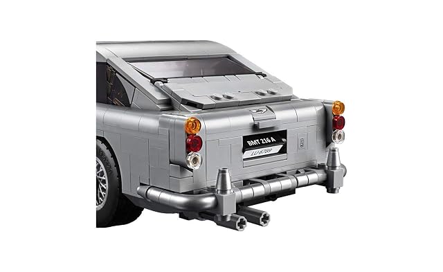 Foto 5 de 5 de LEGO Creator - James Bond Aston Martin DB5, detallada maqueta de juguete del icónico vehículo de 007 (10262)