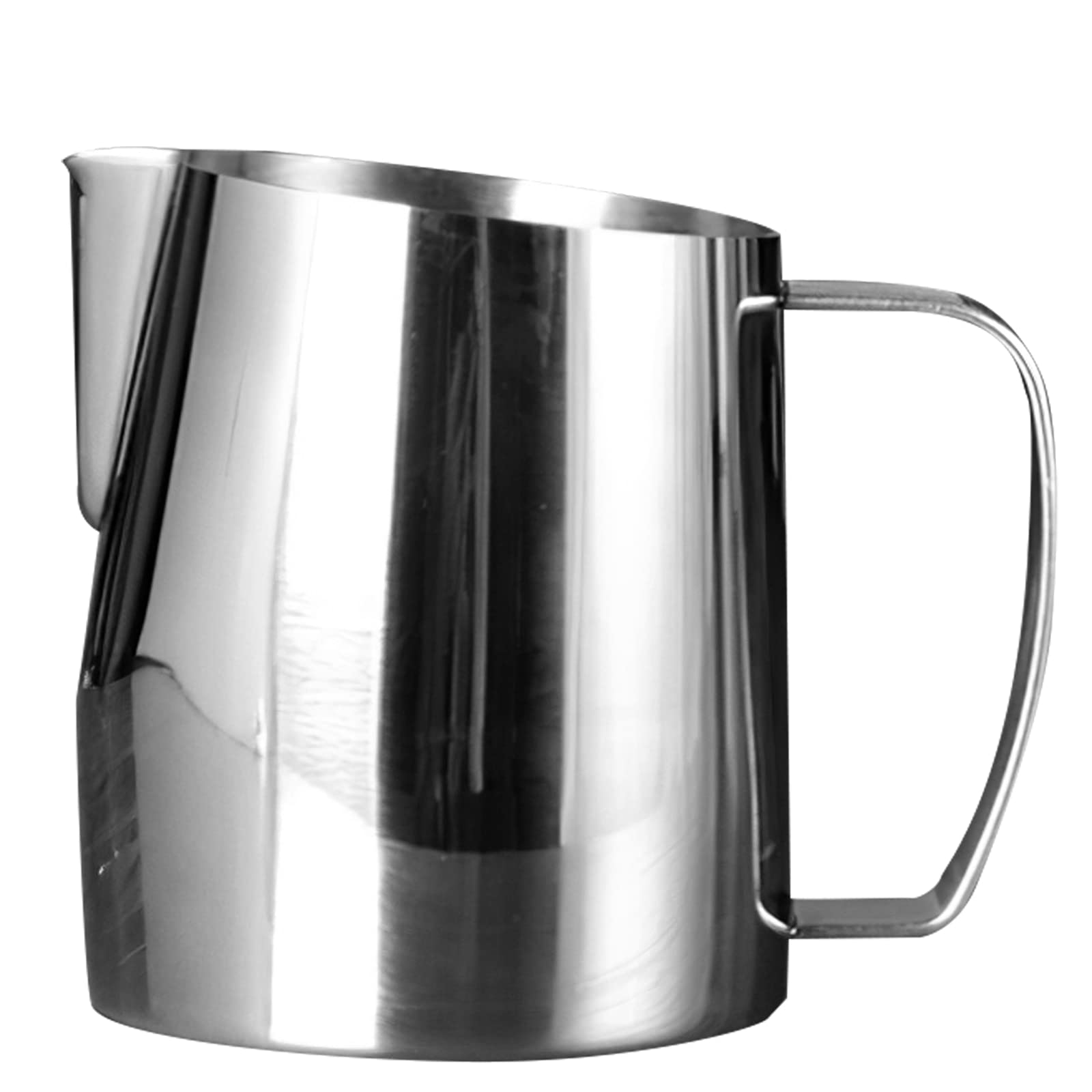 Kufel na mleko 400 ml stal szlachetna filiżanka do kawy mleko kubek piankowy Nonstick kremowy owoce Espresso dzbanek na piankę dzbanek do espresso Dzbanek na mleko porcelana
