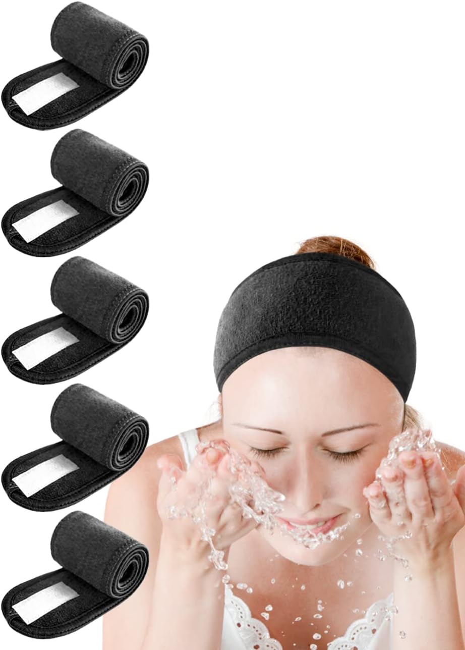 Spa Headbands Hair Wrap Blue