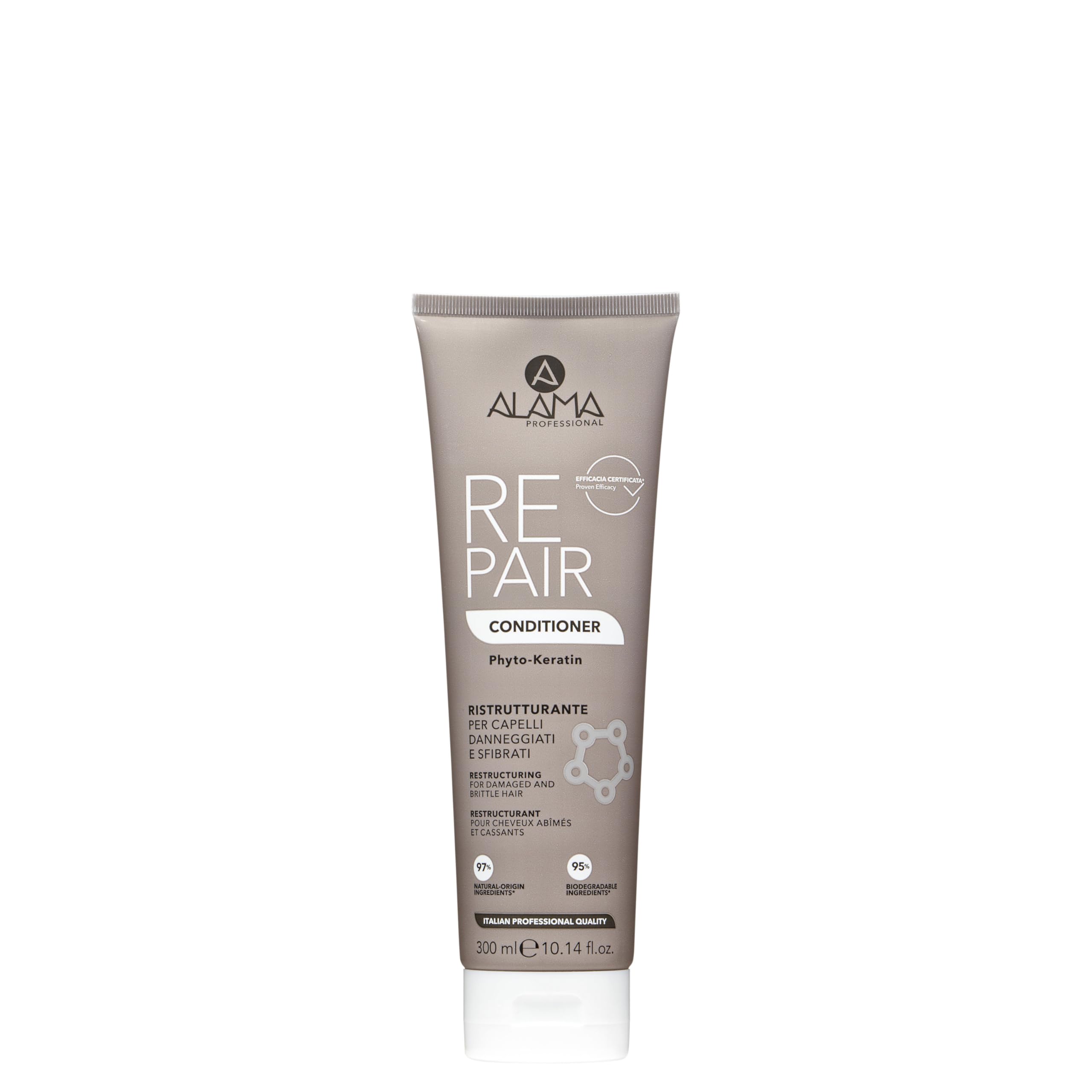 Alama Professional Alama Repair - Conditioner Ristrutturante Per Capelli Danneggiati Sfibrati,300ml