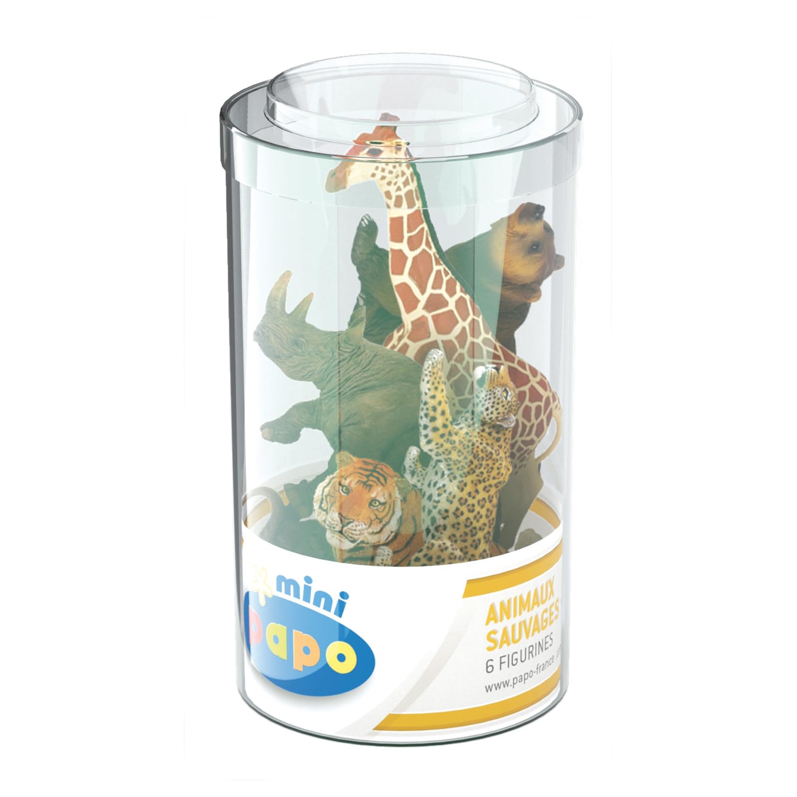 Papo - 33021 - Figurine - Animaux - Mini Tub's Sauvages