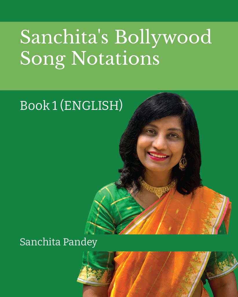 White Falcon Publishing Sanchita's Bollywood Song Notation: Book 1 (English)