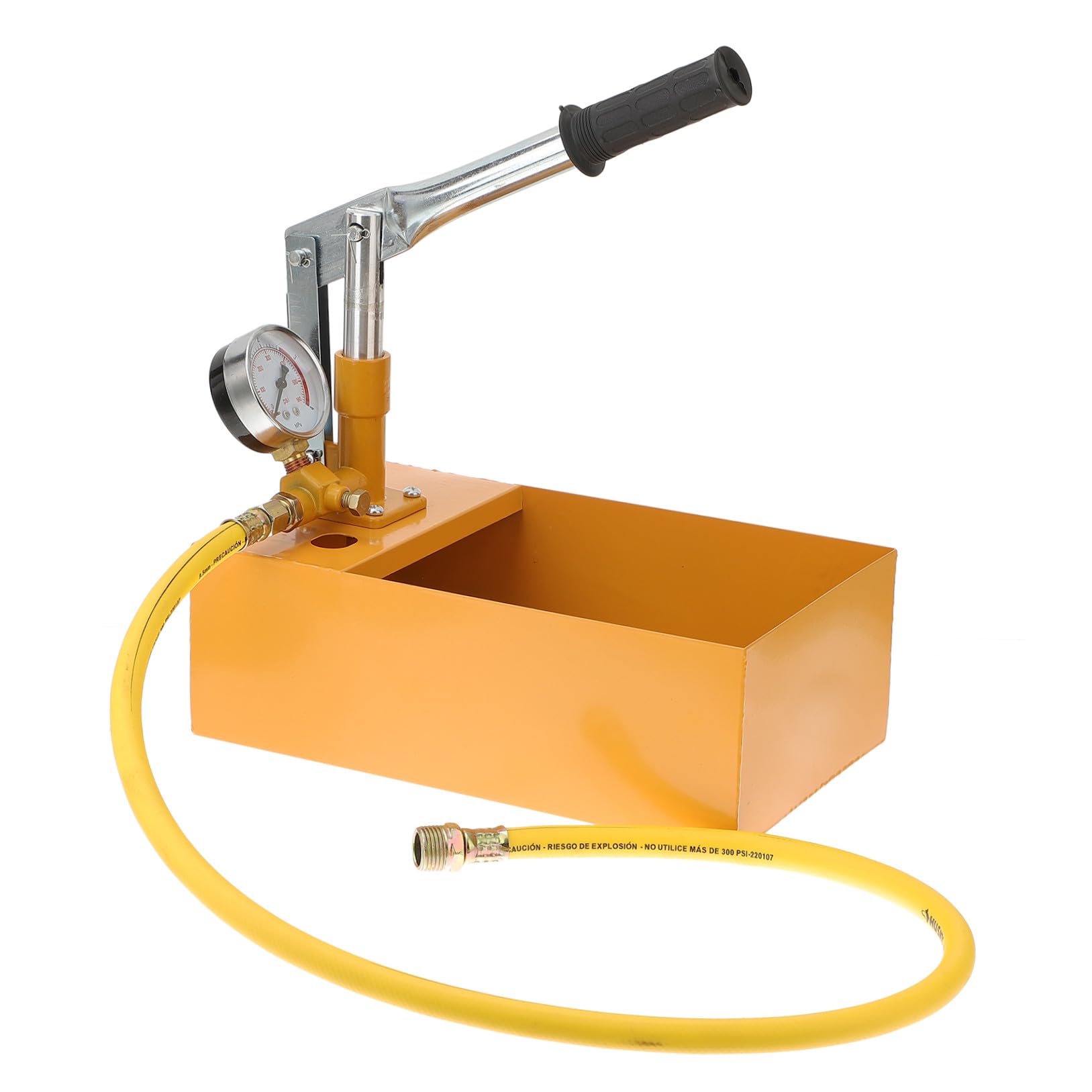 Bomba De Prueba De Presión Manual 25 Kg De Aluminio, Comprobador Hidráulico Para Tuberías Ppr, Indicador De Presión Resistente, Uso Industrial y Construcción