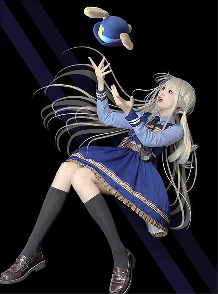 Amazon.co.jp: ズートピア ジュディ コスプレ衣装 帽子付き 11点