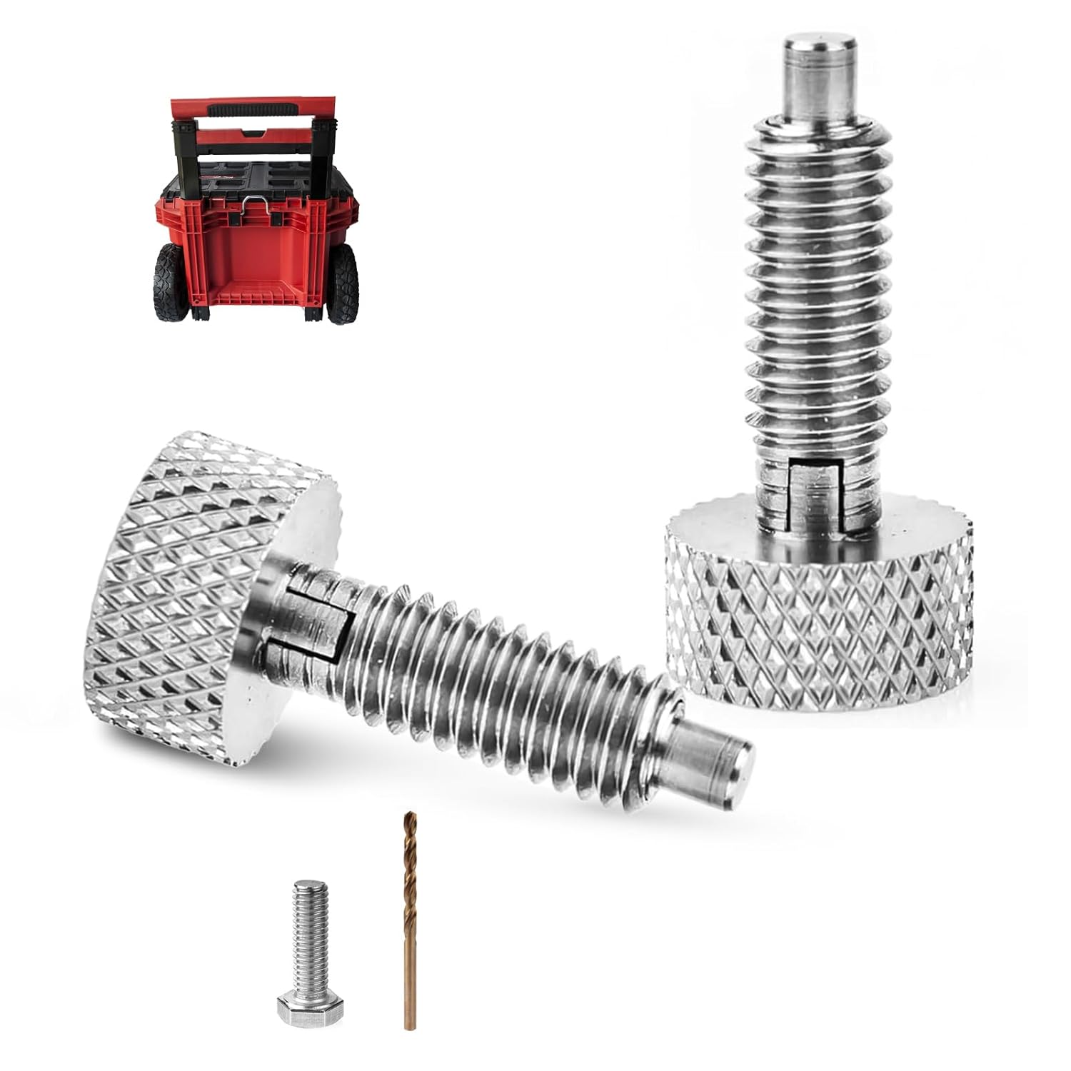 Handle Release Pin Kit Replacement for Milwaukee Tool Box Rolling