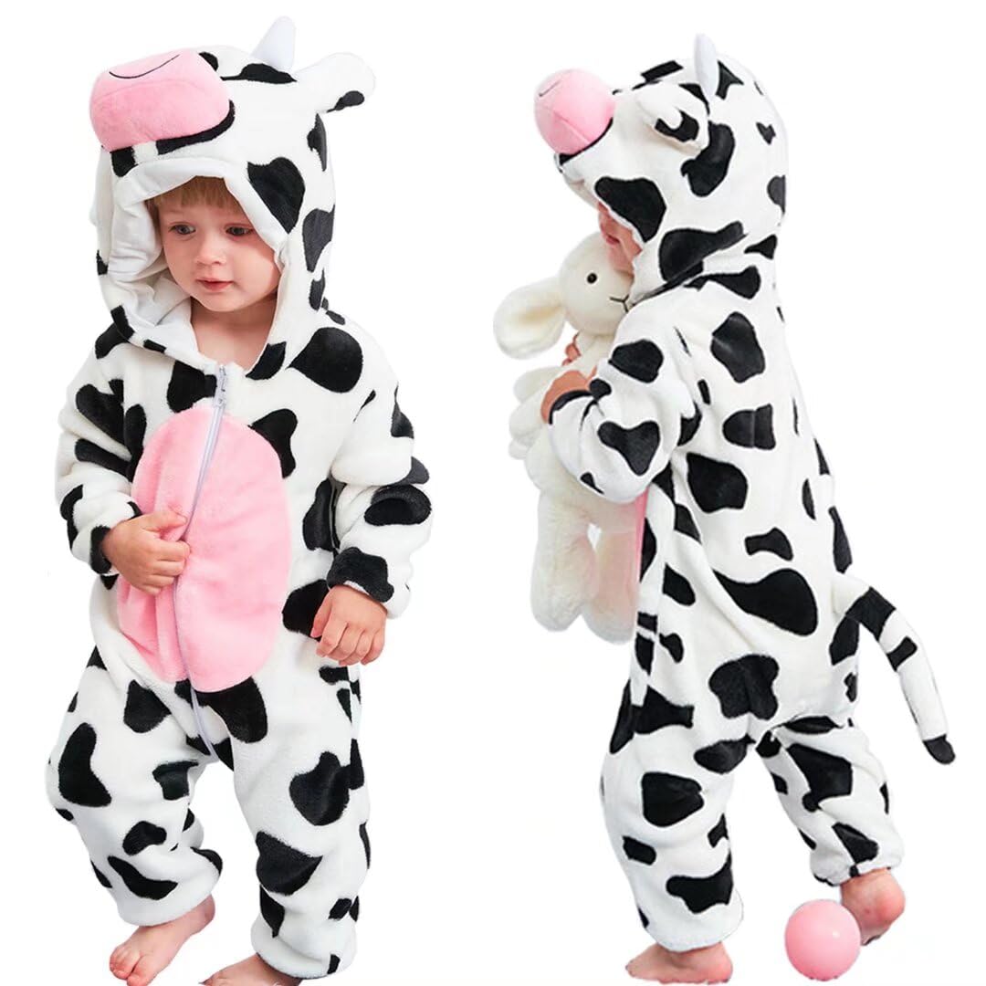 Halloween Baby Costumes Toddler Onesie Infants Romper Boys Girls Animal Dress Up Clothes 2-36 Months