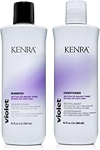 Kenra Violet Conditioner | Eliminates Brassy Tones | Purple Pigment + Deposit | Neutralizes Yellow | Moisturizes Processed Hair | Enhances Vibrancy of Blonde or Gray Hair | Color Safe